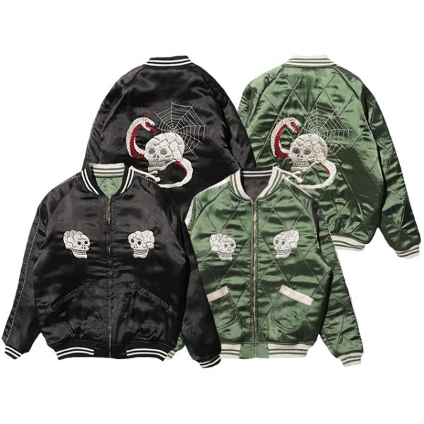 全2色【JELADO/ジェラード】2026AW「Skull Snake Souvenir Jacket