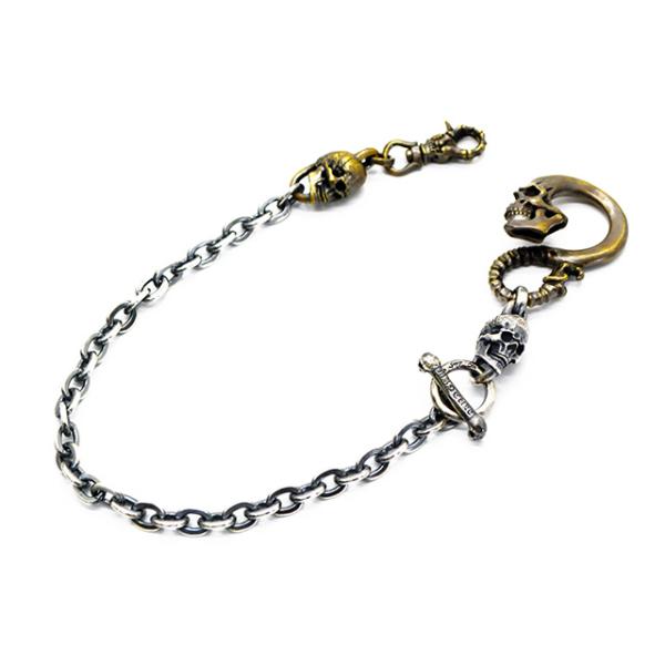 MAD CULT/マッドカルト】「One Off Custom Wallet Chain/ワンオフ 