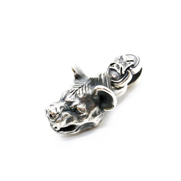 MAD CULT/マッドカルト】「Hyena Head Pendant Top/ハイエナヘッド