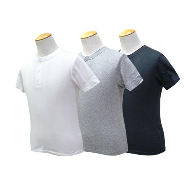 全3色【Robert P. Miller/ロバートP.ミラー】「Panel Rib Henley S/S Tee/パネルリブヘンリーショートスリーブTee」(USA/アメカジ/ハーレー/ウルフパック)