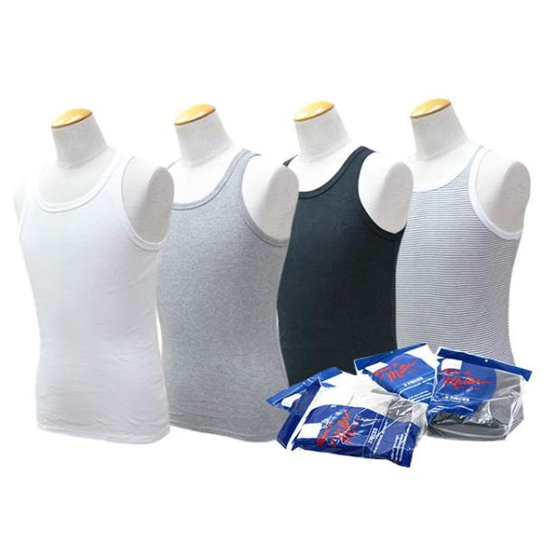 全4セット【Robert P. Miller/ロバートP.ミラー】「3-Pack Panel Rib Tank Top/3パックパネルリブタンクトップ」(USAインポート/アメカジ/ウルフパック)