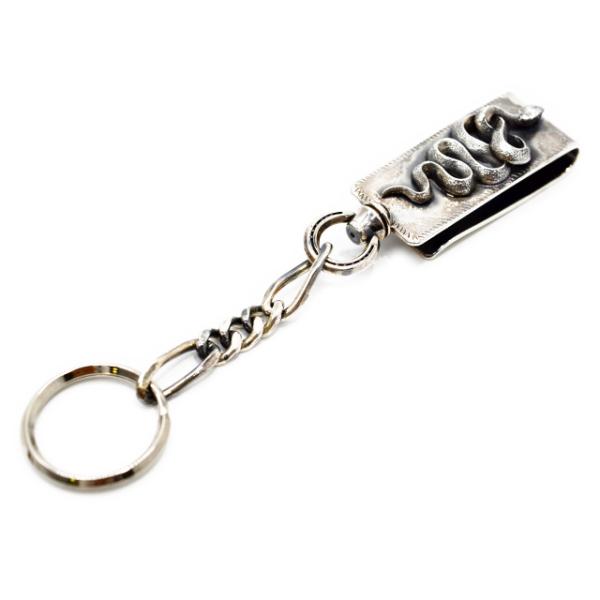 Peanuts&co ピーナッツアンドカンパニー　スネーククリップ　キーチェーン wolfpack-ss_pc-moneyclip-key-sn-sv