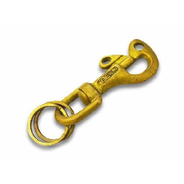 POWWOW/パウワウ「Brass Key Holder/ブラスキーホルダー」DM便対応対応