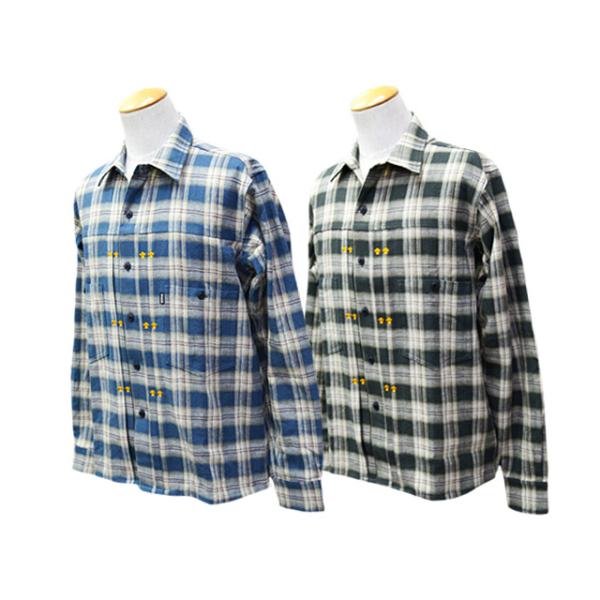 全2色【RED TAiL/レッドテイル】2026SS「Cross Check L/S Shirts/クロスチェックロングスリーブシャツ」(RKK-507)(ViSE CLOTiNG/バイス/バイカー/ウルフパック)