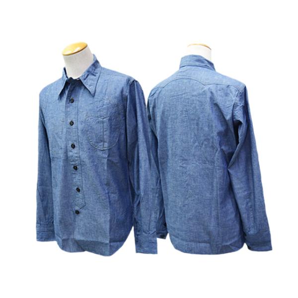 【MISTER FREEDOM/ミスターフリーダム】2026AW「5oz Chambray”DECKPLATE CPO”Shirt/5ozシャンブレー”デッキプレートCPO”シャツ」(SC29762)(SUGAR CANE)