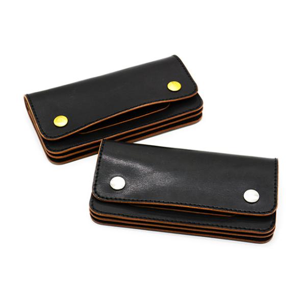 【TISS CUSTOM LEATHERS/ティスカスタムレザーズ】「Teacore Trucker Wallet”Pocket Custom”/茶芯トラッカーウォレット”ポケットカスタム”」(Wide Stitch)