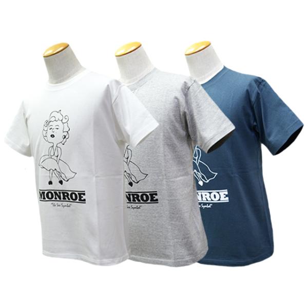 全3色【TONNY/トニー】2026SS「Homage Graphic S/S Tee”MONROE”/オマージュグラフィックショートスリーブTee”モンロー”」(FRP-0001)(アメカジ/ウルフパック)