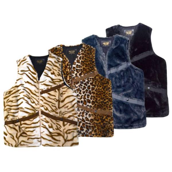 全4色【Vin&Age/ヴィン&エイジ】2026AW「Eskimo Fur Vest/エスキモーファーベスト」(VHV2)(アメカジ/ハーレー/WOLF PACK/ウルフパック)