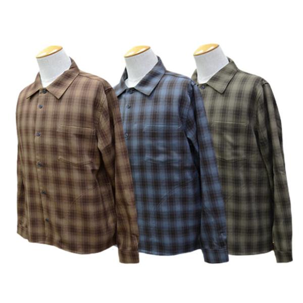 全3色【Vin&Age/ヴィン&エイジ】2025AW「Semi Wide Ombre Shirts