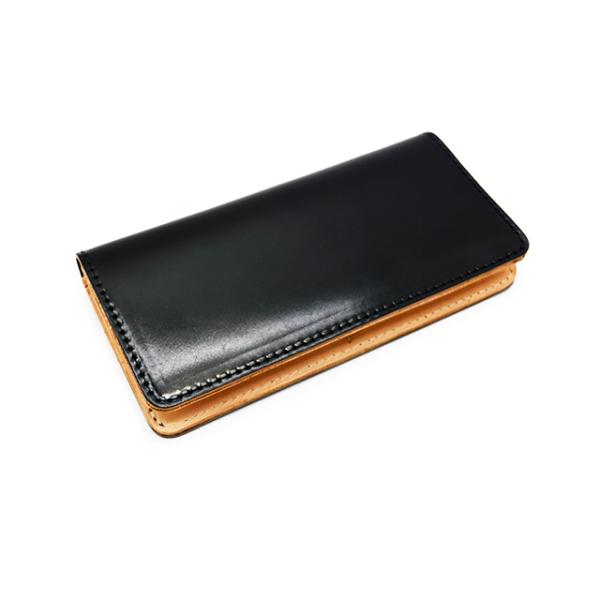 極美品　CORBO✖COMPLETE WORKS　別注　ロングウォレット vasco/ヴァスコ】「Leather Garrison Long Wallet/レザーギャリソン