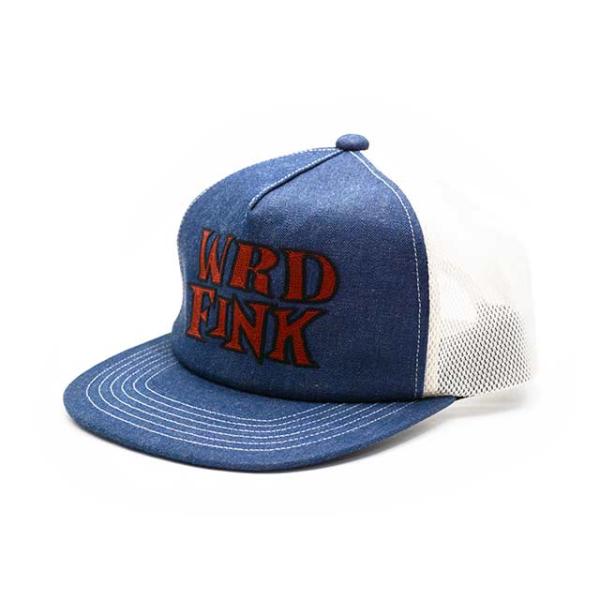 WEIRDO/ウィアード】2025SS「WRD FINK Denim Trucker Cap/WRDフィンク