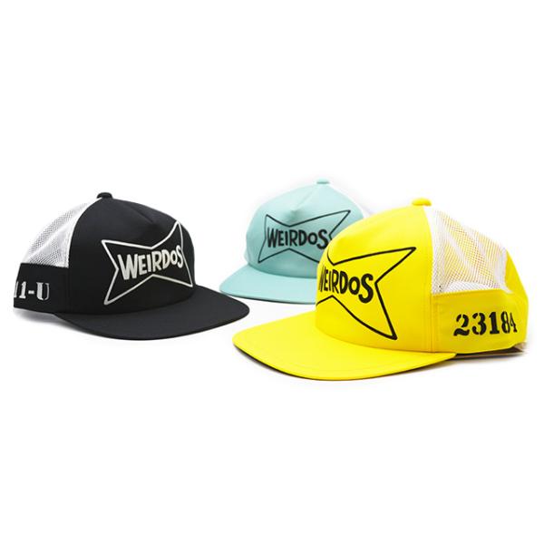 全3色【WEIRDO/ウィアード】2025SS「WEIRDOS KUSTOM Union Cap/ウィアードズカスタムユニオンキャップ」(WRD51G07)(GANGSTERVILLE/GLAD HAND/ウルフパック)