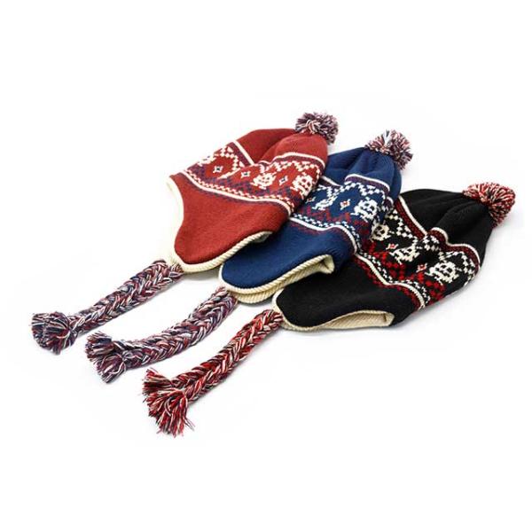 全4色【WEIRDO/ウィアード】2025AW「LOOK INVADING EARMUFFS KNIT CAP