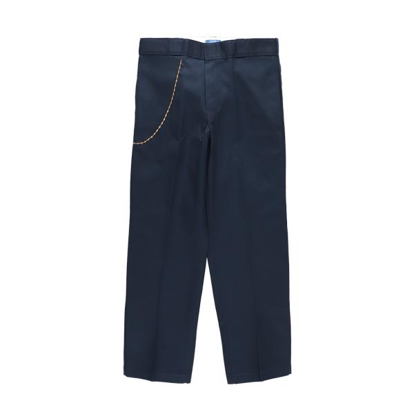 カリフォークス×ディッキーズ CALIFOLKS Dickies Pants Embroidery Chain ネイビー ワークパンツ 刺繍チェーン