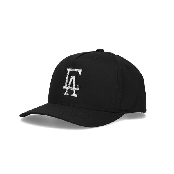 CALIFOLKS Baseball Cap Embroidery CA ブラック カリフォークス キャップ