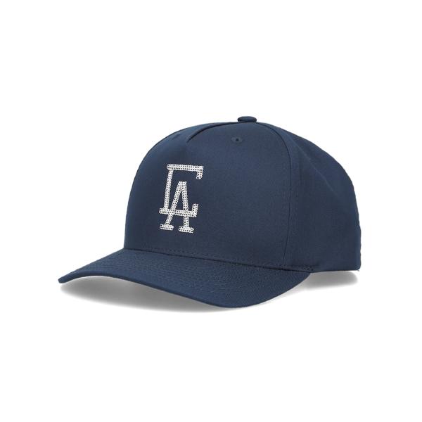CALIFOLKS Baseball Cap Embroidery CA ネイビー カリフォークス キャップ