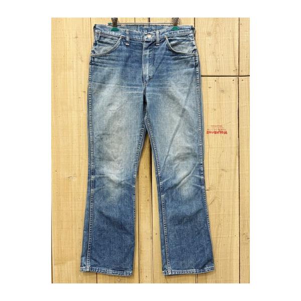 Wrangler（ラングラー） 激ヒゲ ブーツカット 縦落ち 70S 古着 W31×L29 