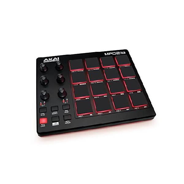 AKAI MPD218 MIDIコントローラー 16パッド Akai MPD218 16-Pad MIDI Controller