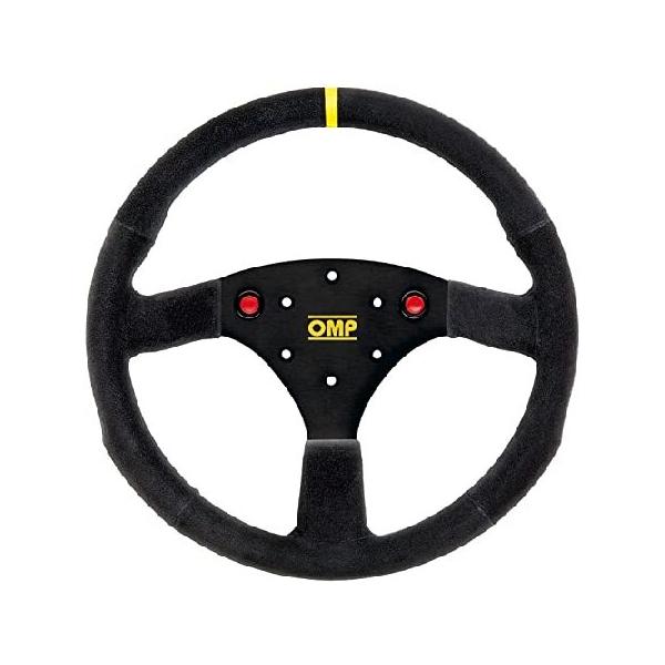 OMP ステアリング 320 ALU S STEERING WHEELS ブラック スエード 320mm