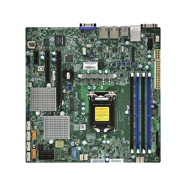 Supermicro Micro ATX DDR4 LGA 1151マザーボードX11SSL-O : World