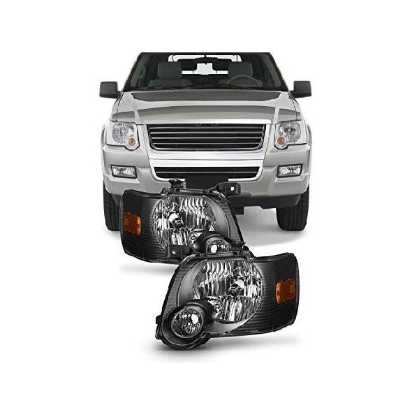 ブラックベゼル 06-10 フォード エクスプローラー/スポーツ トラック