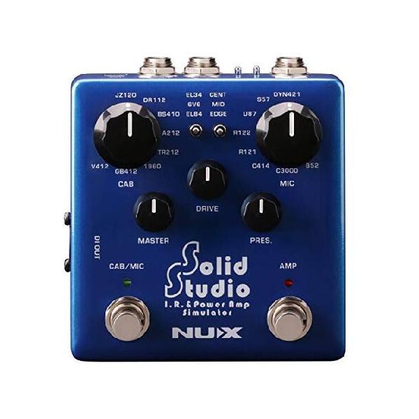 NUX Solid Studio キャビネット パワーアンプ シミュレーター NUX Solid Studio IRパワーアンプシミュレータキャビネット