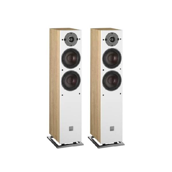 DALI Oberon 5 Hi-Fi フロアスタンドタワー スピーカー - ライト
