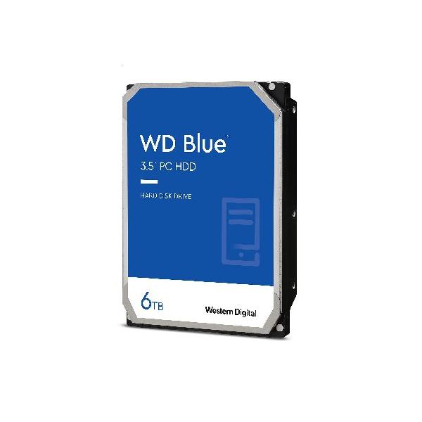 Western Digital 6TB WD Blue PC Internal Hard Drive HDD - 5400 RPM