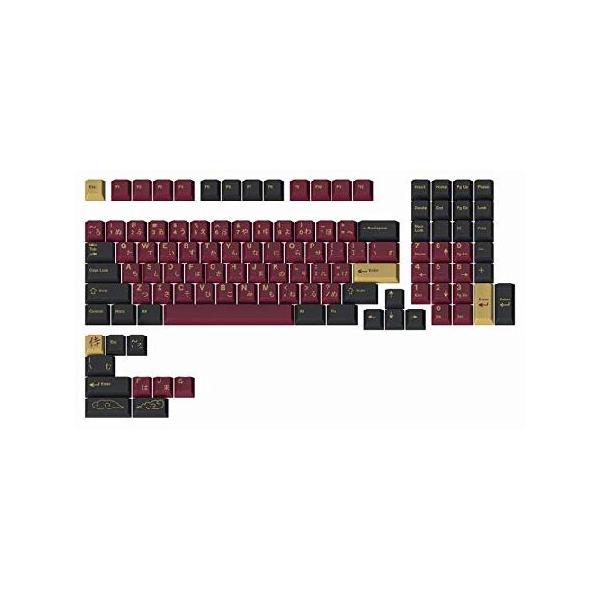 Drop + Redsuns GMK Red Samurai Keycap Set for Full-Size