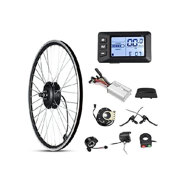 ブランド登録なし 電動バイク変換キット フロントホイールモーター 350W E バイクキット 36V ハブモーター 26インチ 自転車 BLDC コントローラー LCDディスプレイコントローラー付 : World Importer - 通販 - Yahoo!ショッピング ブランド登録なし 電動バイク変換キット フロントホイールモーター 350W E バイクキット 36V ハブモーター 26インチ 自転車 BLDC コントローラー LCDディスプレイコントローラー付 : World Importer - 通販 - Yahoo!ショッピング