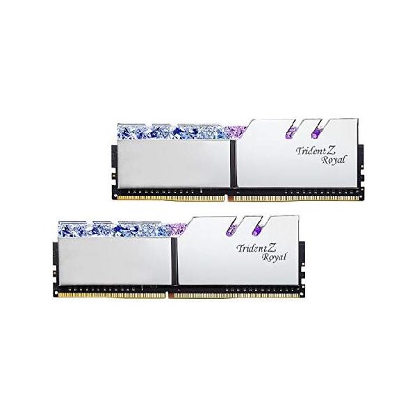 G.SKILL 64GB（2 x 32GB）Trident Z Royalシリーズ288ピンDDR4 SDRAM