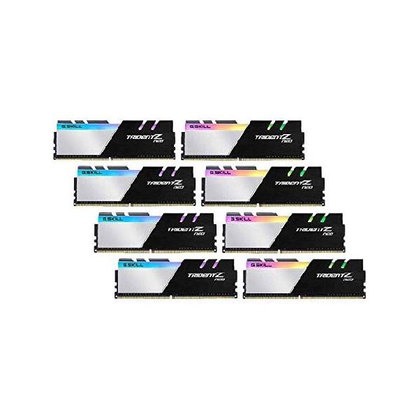 G.SKILL 256GB（8 x 32GB）Trident Z NeoシリーズDDR4 SDRAM 3200MHz