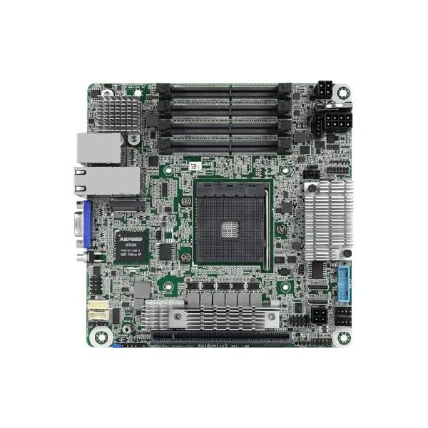 AsRock Rack X570D4I-2T Mini-ITX Server Motherboard AM4 PGA