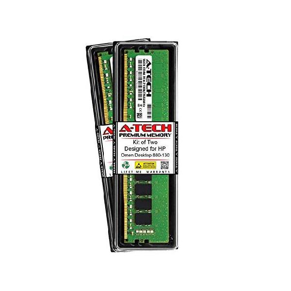 A-Tech 32GB (2 x 16GB) RAM HP OMEN デスクトップ 880-130用 | DDR4