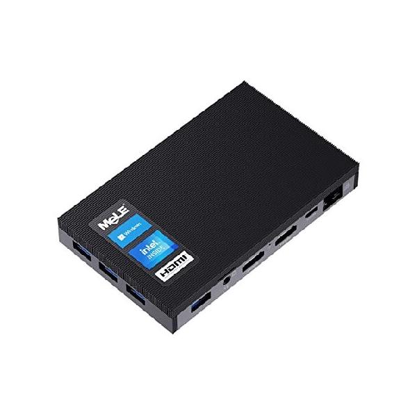 MeLE Quieter2Q ファンレスミニPC MeLE Mini PC Fanless Quieter2Q Celeron J4125 Windows 11 Pro