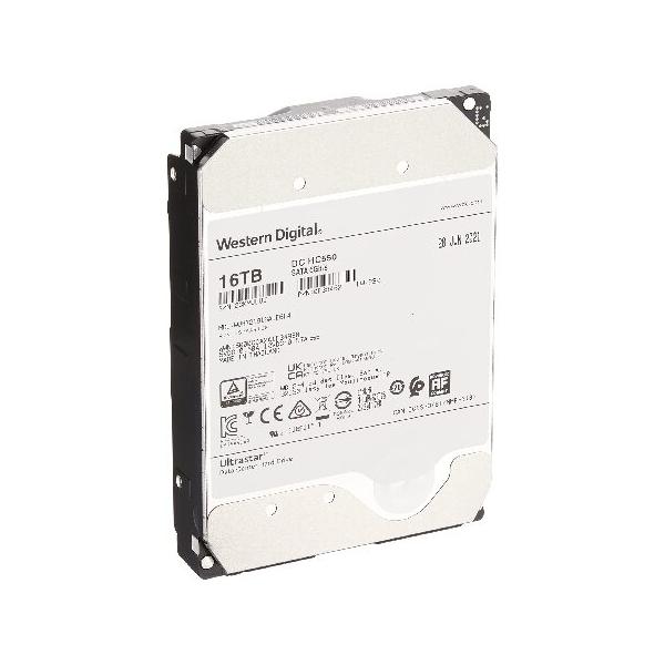 Western Digital HDD 16TB WD Ultrastar DC HC550 データ