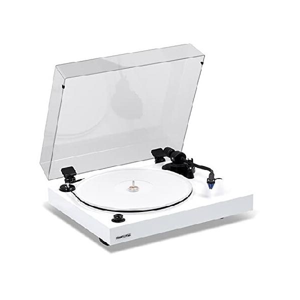 他サイト： Fluance RT85 Reference High Fidelity Vinyl Turntable Record Player with Ortofon 2M Blue Cartridge, Acrylic Platter, Speed Control Motor High Mass MDFの商品画像