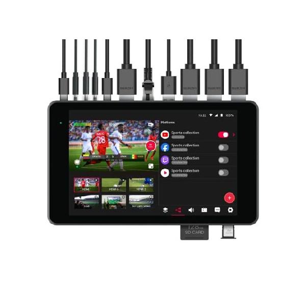 YOLOLIV YoloBox Pro All-in-one Portable Multi-Cam Streaming Studio