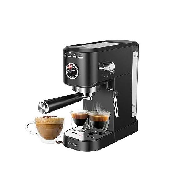 CYETUS Espresso Machine 20 Bar with Milk Frother Steam Wand