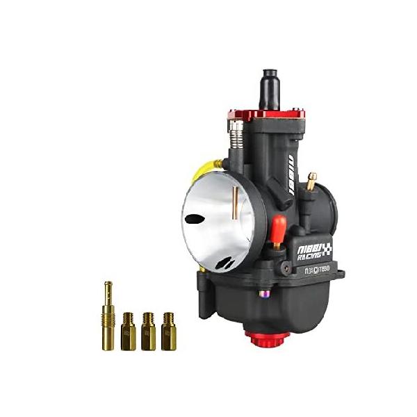 NIBBI キャブレターPWK34mm、250cc~300ccのオートバイエンジンに適合