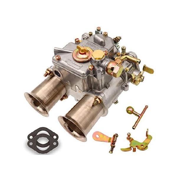 「ウェーバー48パイ　DCOE」　2基 Weber 48 DCOE New Genuine WEBER 48DCOE Side Draft Carburetor
