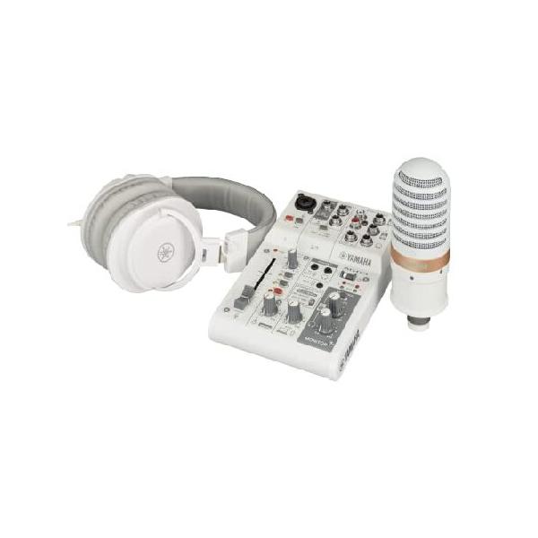 新品YAMAHA AG03MK2 ホワイト Amazon.co.jp: ヤマハ(YAMAHA) ライブストリーミングミキサー 3