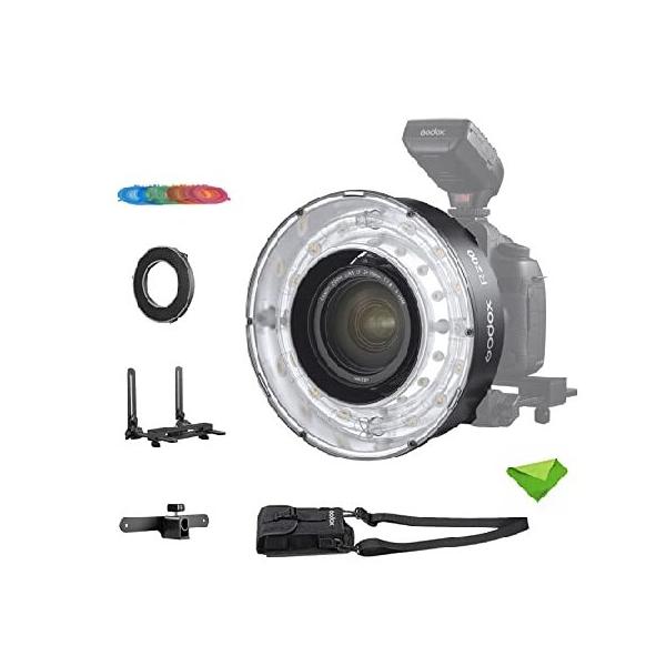 Godox R200 カラージェルとハニカム付きキット, 200Ws 5800±200K 