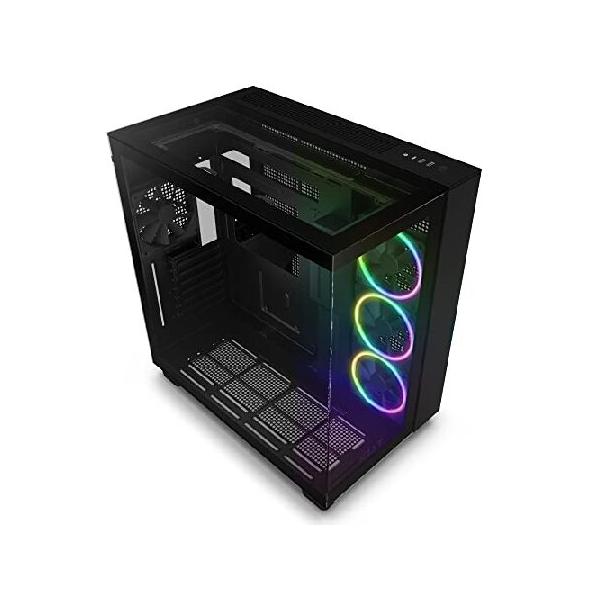 NZXT H9 Elite 2層構造 ミドルタワー PCケース 強化ガラスモデル NZXT H9 Elite 2層構造 ミドルタワー PCケース 強化ガラスモデル