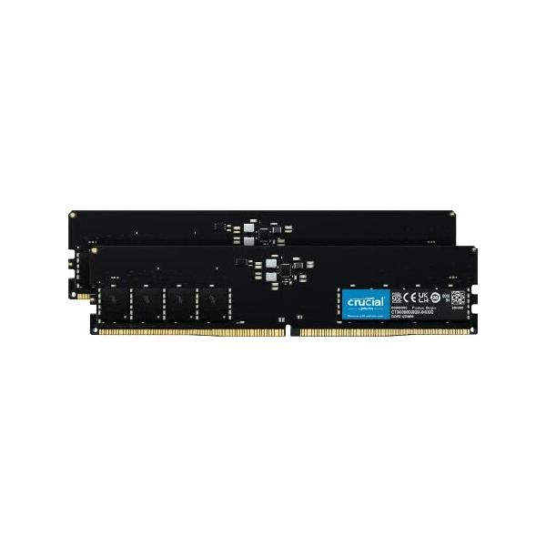 crucial DDR5-5200 DIMM 32GB(16GB×2枚) Crucial 32GB DDR5 RAM Kit (2x16GB), 5600MHz (or 5200MHz or