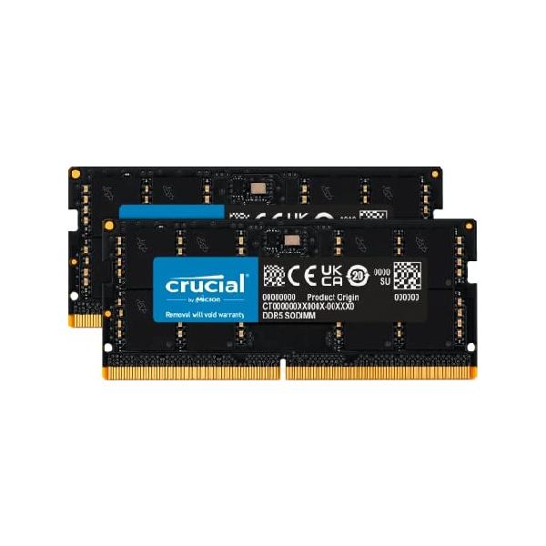 Crucial RAM 64GB キット (2x32GB) DDR5 5600MHz (または5200MHzまたは