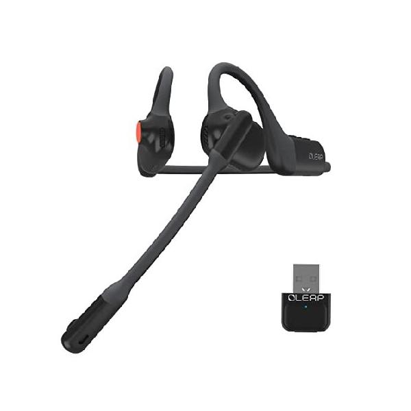 OLEAP PILOT オープンイヤー型Bluetoothヘッドセット Oleap Pilot: Open-Ear Business Headset with Mic & ENC