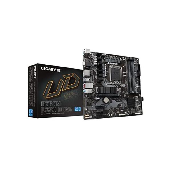 GIGABYTE B760M DS3H AX (LGA 1700/ Intel/ B760/ M-ATX/ DDR5/ 2* M.2