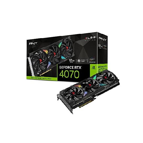 PNY GeForce RTX(TM) 4070 12GB XLR8 ゲーミング VERTO EPIC-X