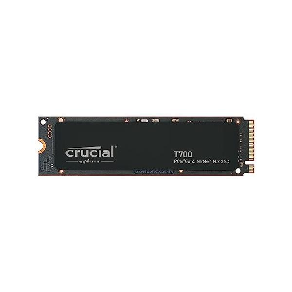 Crucial T700 2TB Gen5 NVMe M.2 SSD - 最大12,400MB/秒